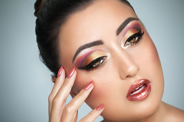 Beautiful Girl With Makeup