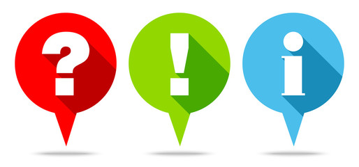 Round Speech Bubbles Question, Answer & Information