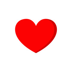 Red Vector Love Heart