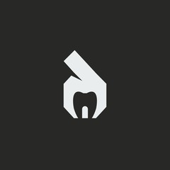 Healthy Remedy Recovery Cure White Molar Tooth Digestive, Skeletal System Medical Logo, Dental clinic. Dental care. Toothache treatment.