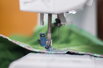 sewing machine close up