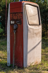 Abandoned Gas Pumps, vintage