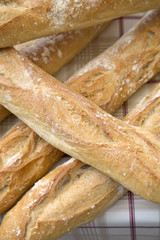Closeup of French Bread