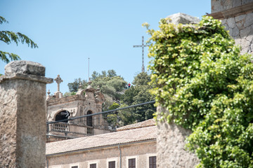Fototapeta premium Am Kloster LLUC, Mallorca