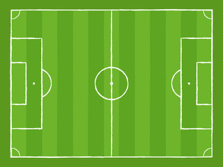 Fußball Spielfeld © fotomowo