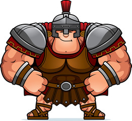 Cartoon Centurion Confident