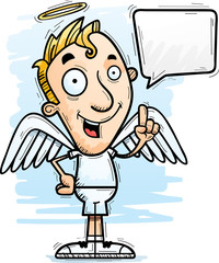 Cartoon Angel Talking