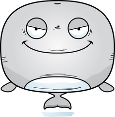Evil Cartoon Whale
