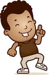 Cartoon Boy Dancing