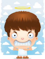 Angry Cartoon Boy Angel