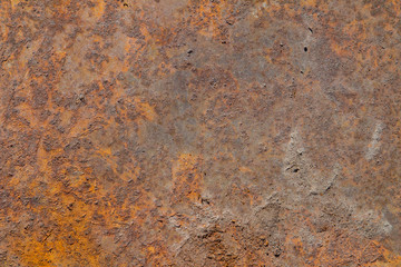 rusty iron plate as background background texture