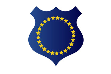 Reglamento protección de datos de Europa en forma de placa.