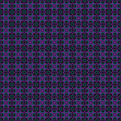 Fototapeta premium Violet geometric background in traditional tile style. Design for printing on fabric, paper, wrapper. Seamless pattern.