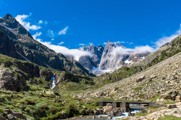 Face Nord Vignemale Glacier Des