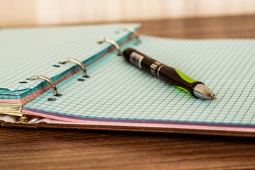 student record study notebook