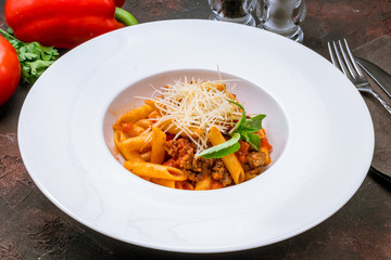 Pasta Penne Bolognese