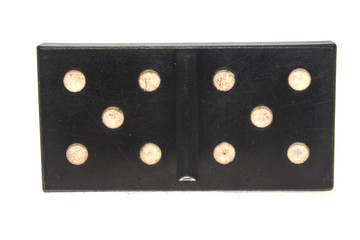 domino isolated on white background