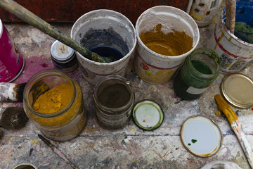 Tavolo di un Artista il Pittore