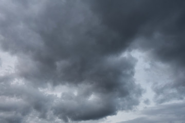 Fototapeta premium dark sky with clouds. Close-up