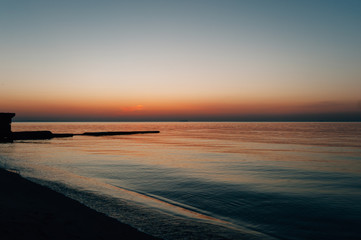 the beginning of a new day and a new life, peace and quiet