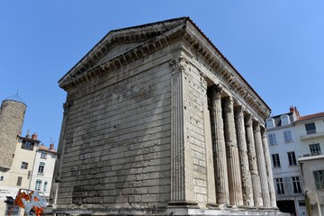 Fototapeta premium Temple d'Auguste et de Livie 