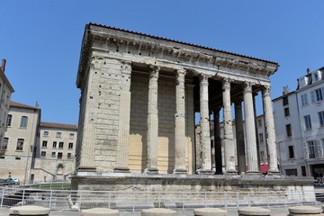 Fototapeta premium Temple d'Auguste et de Livie 