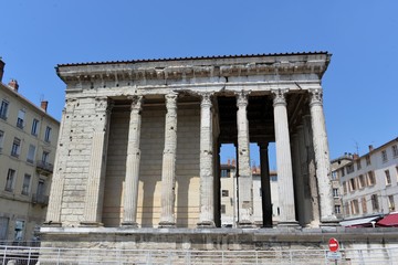 Obraz premium Temple d'Auguste et de Livie 