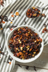 Dry Organic Berry Hibiscus Tea Leaves
