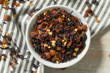 Dry Organic Berry Hibiscus Tea Leaves