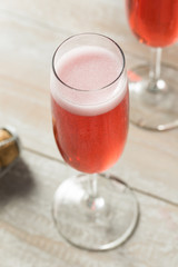 Sweet homemade Rose Mimosas