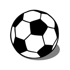 Football, soccer ball illustration