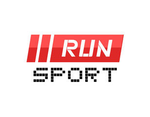 run sport symbol