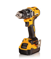 modern cordless drill, screwdriver