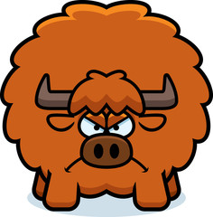 Angry Cartoon Yak