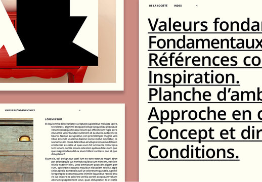 Mise en page de pr&eacute;sentation d&rsquo;argumentaire interactive