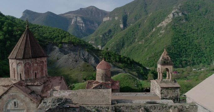 Nagorno-Karabakh, Monastery Dadivank, Fly out, - D_CC