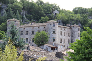 Fototapeta na wymiar Château de Vogüe
