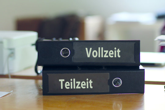Ordner Vollzeit - Teilzeit