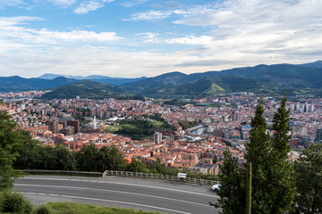 Fototapeta na wymiar Spanien - Baskenland - Bilbao - Mirador del Monte Artxanda