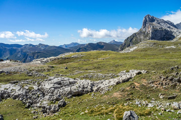 Fototapeta na wymiar Spanien - Kantabrien - Picos de Europa - Fuente De