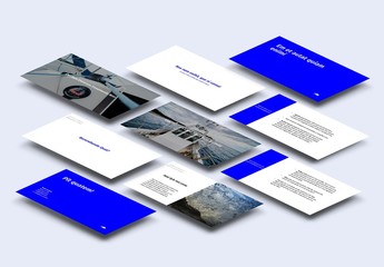 Layout deck presentazione moderna