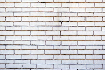 White brick wall