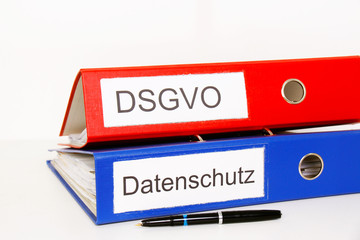 DSGVO Datenschutz und gesetze ordner