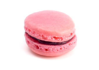 Colorful French Macaron Sandwich Cookie