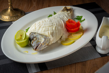 Fish with salt