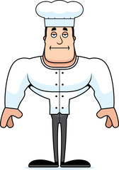 Cartoon Bored Chef