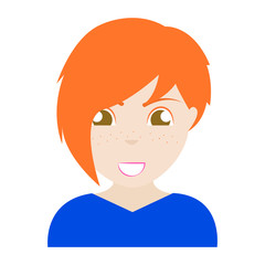 Abstract ethnic person