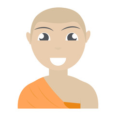 Abstract ethnic person