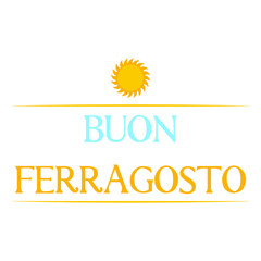 Buon Ferragosto background