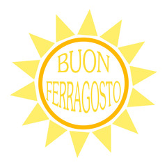 Buon Ferragosto background